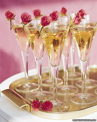 Champagne & Roses Tea Light